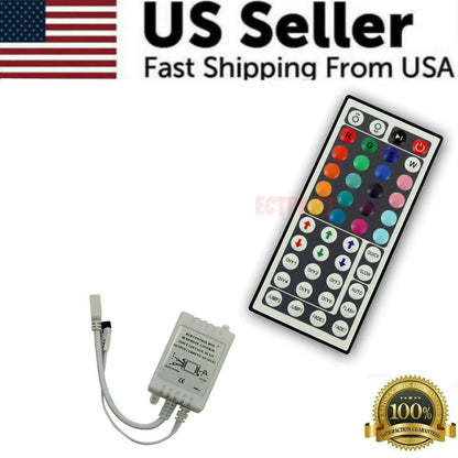 32FT RGB LED Strip Light with Remote Control